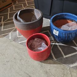 4 Newer Ceramic Pots From Molbaks