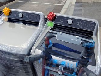 LG matching washer and dryer set high efficiency
