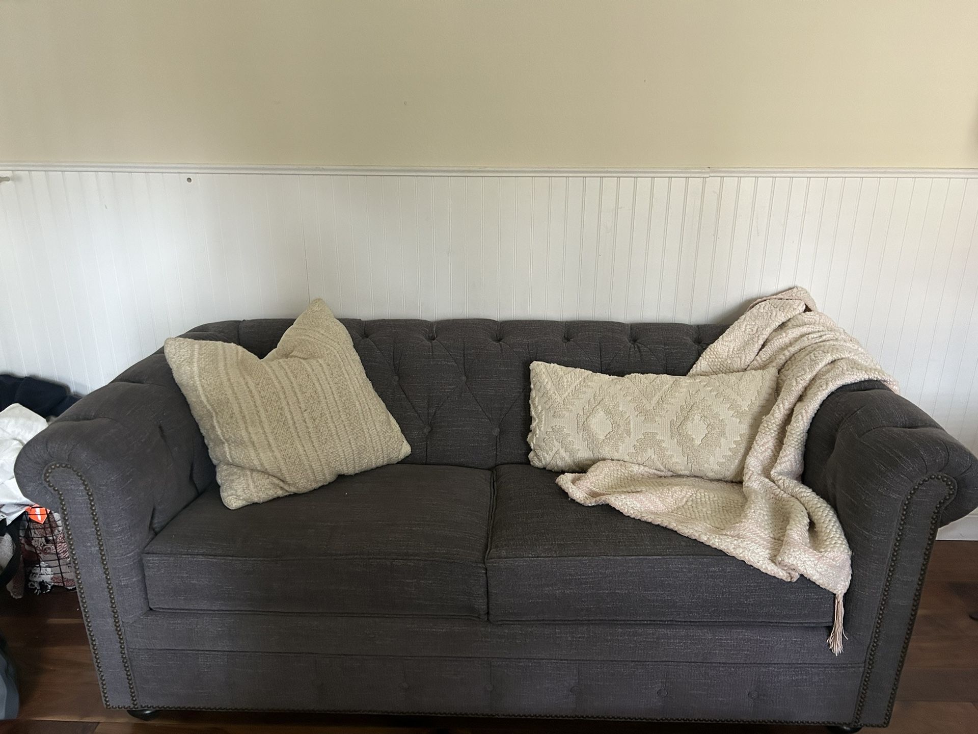 Designer Couch With Pull Out Bed 