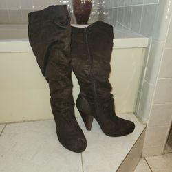 Suede Boots