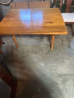 Antique Kitchen Table