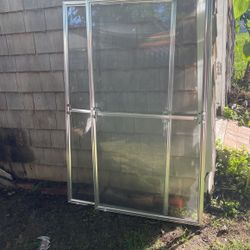 Bathroom shower sliding door  30 x55 1/2