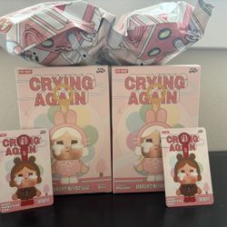 Pop Mart Cry Baby “Love Makes Us Cry” – Unopened Inner Bag, Opened Box, Authentic 