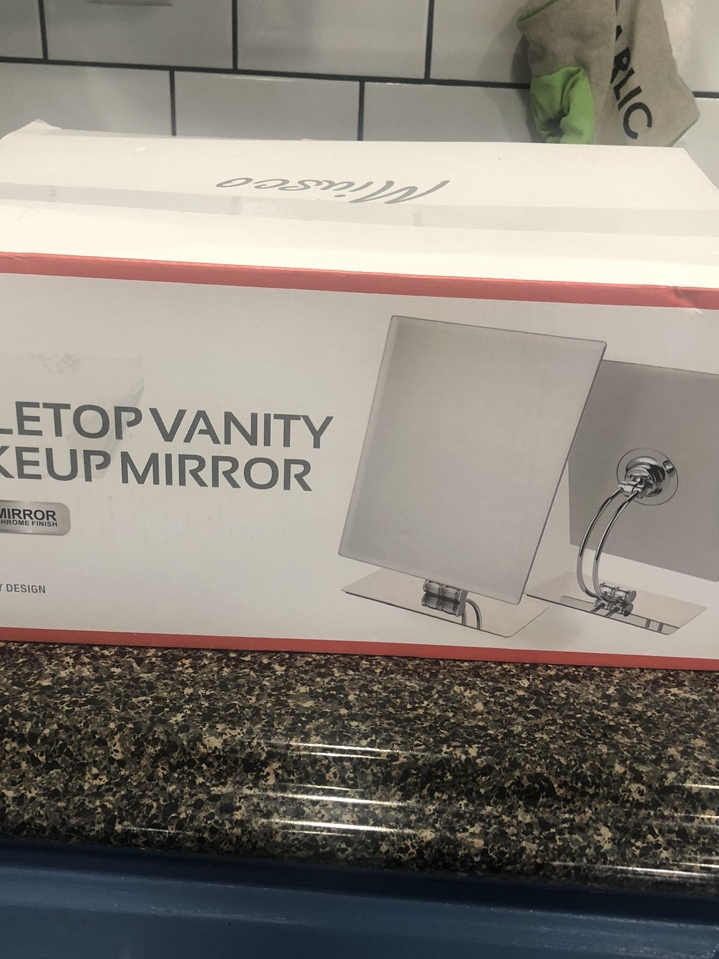 Tabletop Vanity Makeup Mirror 