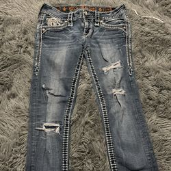 Women’s rock revival jeans