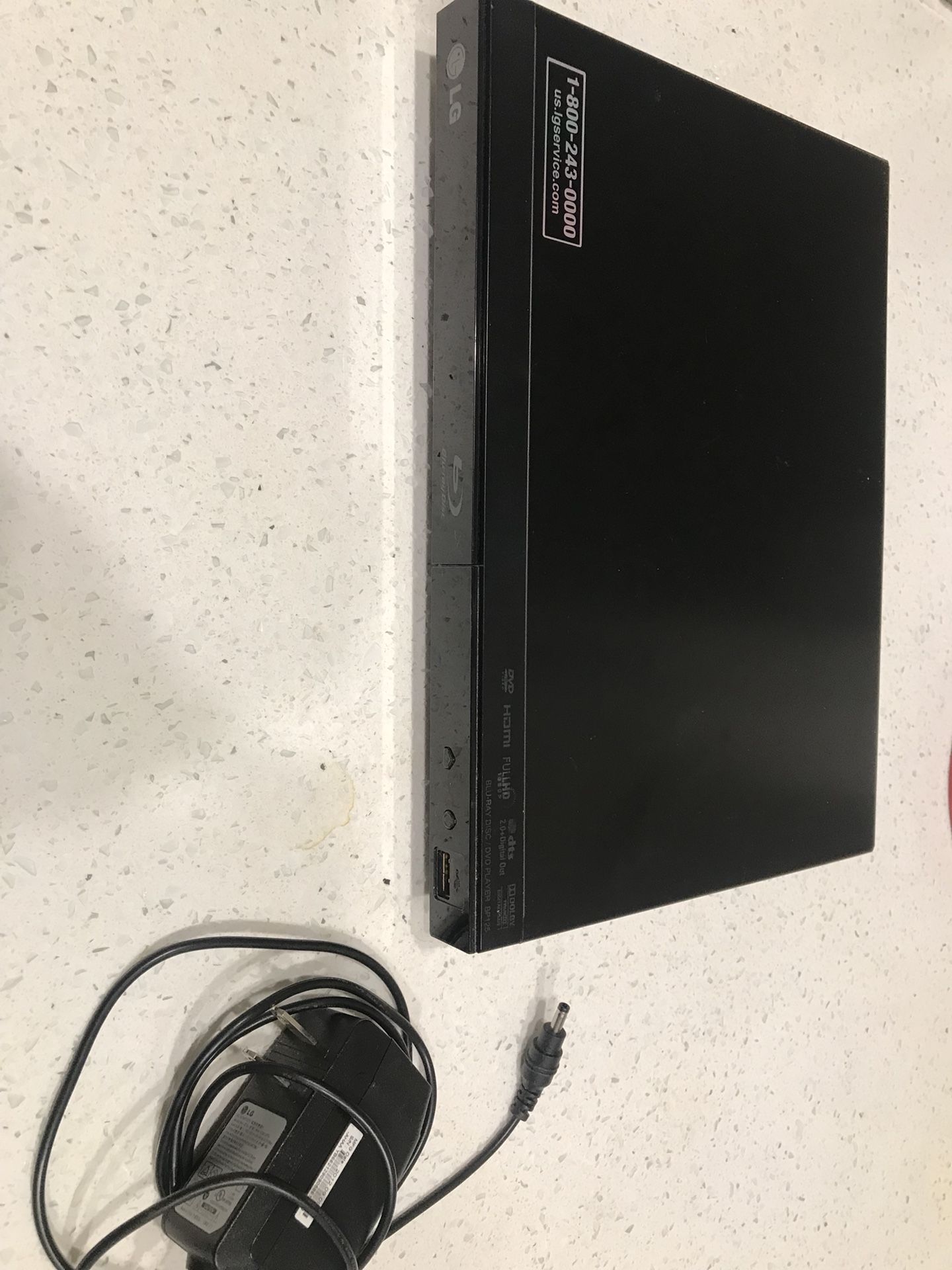 LG blu Ray DVD player