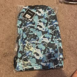 Blue backpack