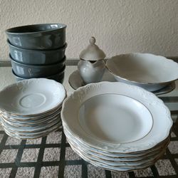 Moving Sale- Dishes And Bowls