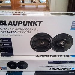 Blaupunkt Slim Line 6"1/2 Door Speakers Brand New In The Box