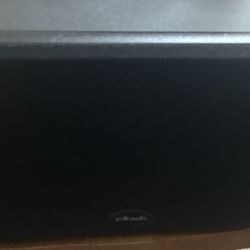 Polk Audio CS175I 2 Way Center Channel Speaker Surround Sound for Home Theater 