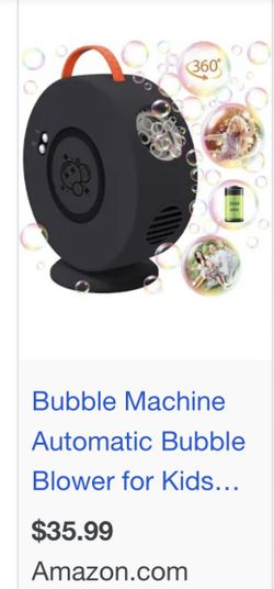 Bubble Blower Machine 