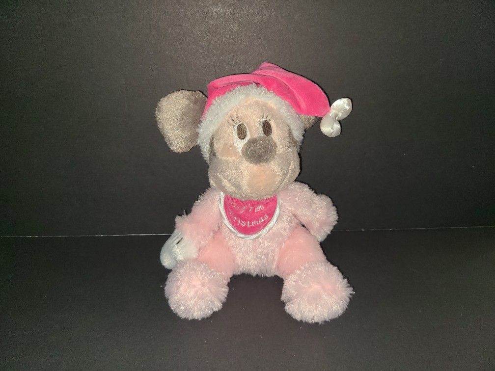 Disney Minnie Mouse My 1st Christmas Super Soft Stuffed Plush *Pick-up In Great Bridge*