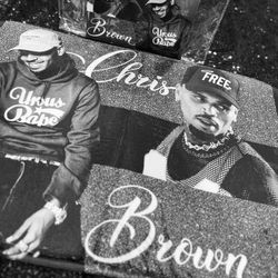 Chris Brown Canvas & Rug