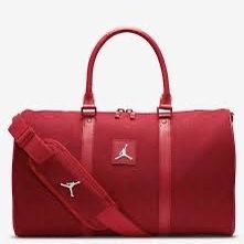 Air Jordan Bag Red In Great Condition