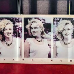 Young Marilyn Monroe On Canvas