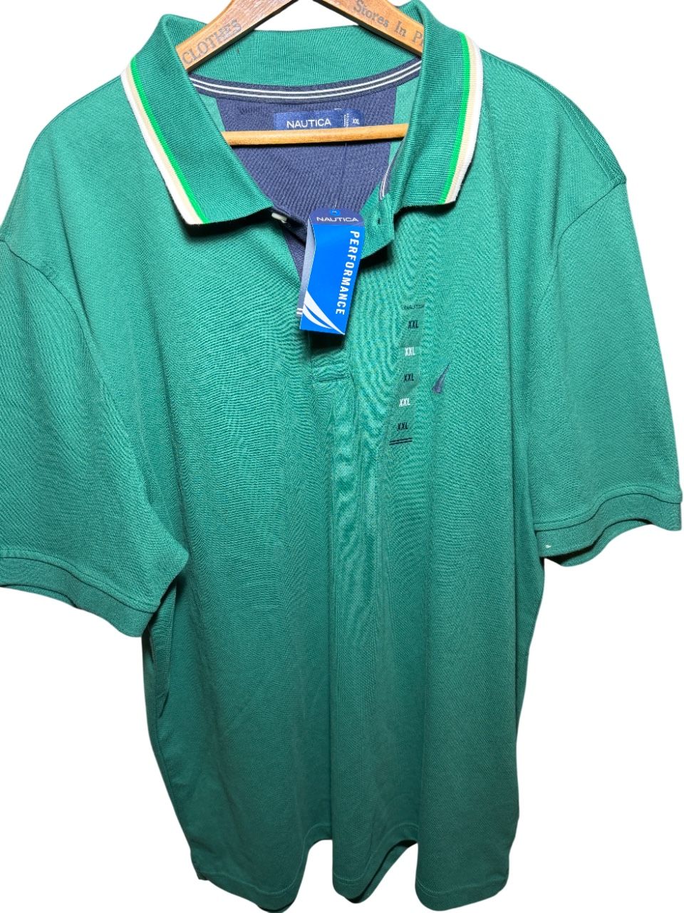 Nautica Performance Mens Polo Shirt K55118 XXL New