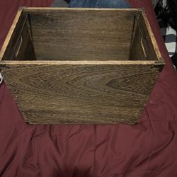 Wooden Storage Container