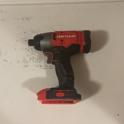 Craftsman V20 Impact Driver and 2 Amp Battery
