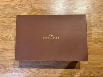 Coach Talia Rubber Leather Rain Boots Women’s Size 7 ☔️