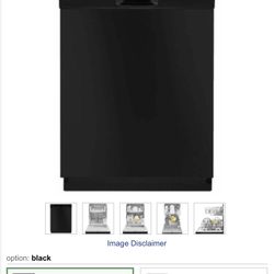 Whirlpool Dish Washer New  Black