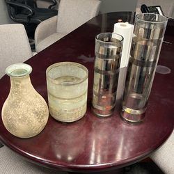 Assorted large Vases