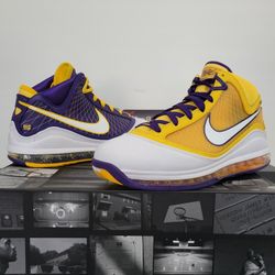 Nike LEBRON 7 QS "Media Day" (2020) ✅️ Size 9.5 Men's 🆕️ Brand New, DS  100% Authentic Guaranteed 👌🏼 Lebron VII Lakers 🔥🔥