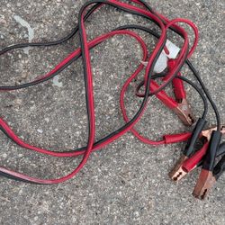 Basic Jumper Cables Batter Booster Wire Cable Pair Jump Start Wires 