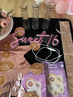 Sweet Sixteen Party Decorations