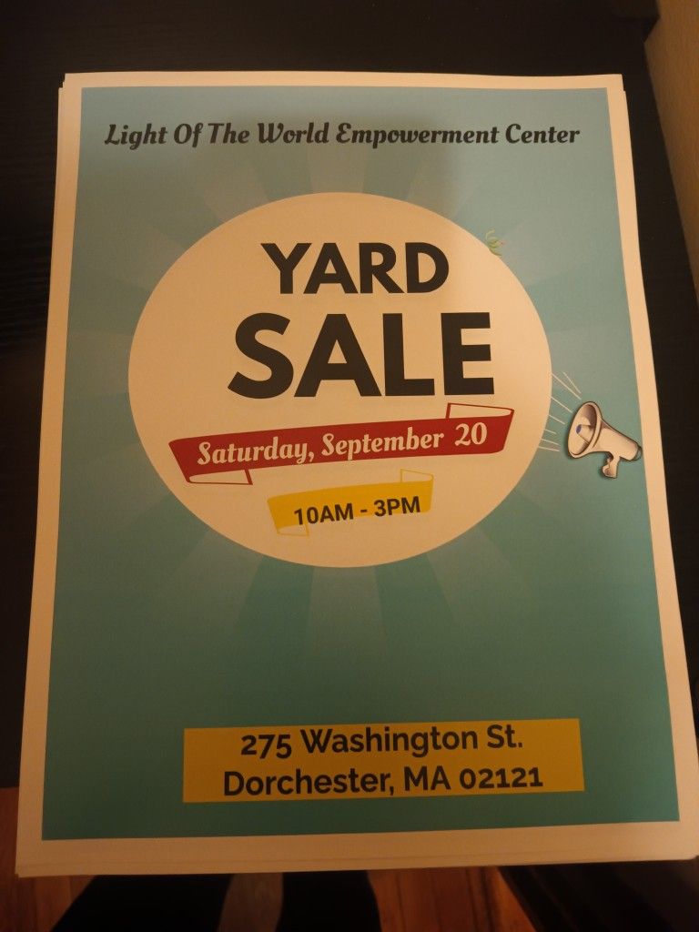 Yard Sale