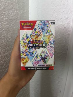 (NEED GONE ASAP) Pokémon TCG: Prismatic Evolutions Booster Bundle - Brand New and Sealed