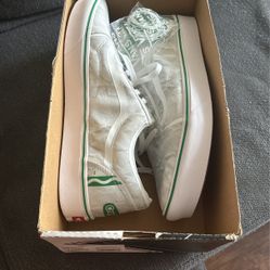 Vans Green Crayola Shoes New