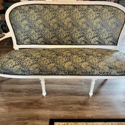 Loveseat -French Louis XVI or Louis XV style settee (canapé)