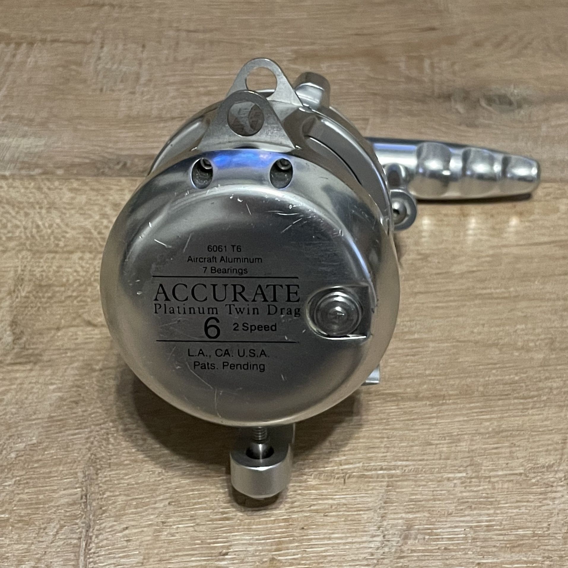 ACCURATE ATD-6T Accurate ATD Platinum 2-Speed TwinDrag Reels – J&H