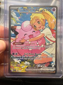 Lillie’s Clefairy ex 280/217 SIR — Ascended Heroes NM Pokemon Card for sale