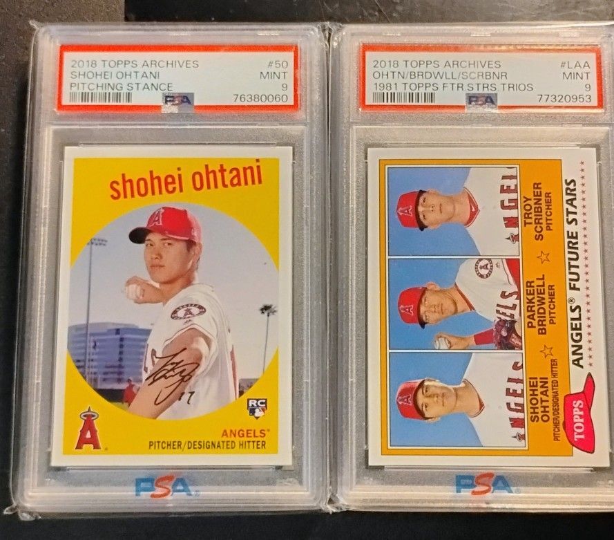 Shohei Ohtani Rookie Graded Cards