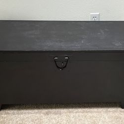 Black Storage Trunk