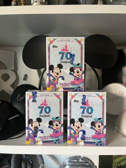 Disneyland 70 Topps Value Box Sealed