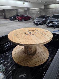 Wooden reel