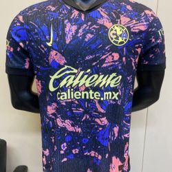 Club America Version Jugador Tercera Camisa