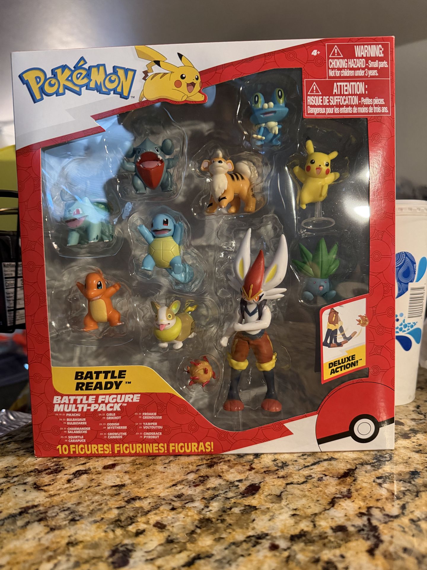 Pokémon battle set and Velcro wallet!!!