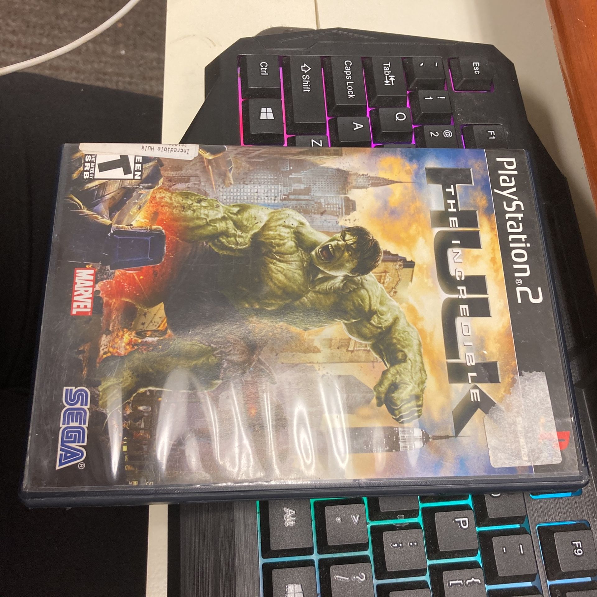 PlayStation2- The Incredible Hulk