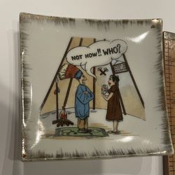 Vintage Ceramic Ashtray Made In Japan 
