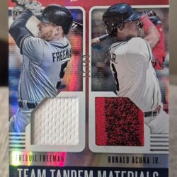 2020 Panini Absolute - Team Tandem Materials Spectrum Red #/99
