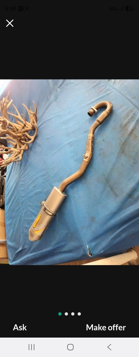 2002 Yamaha Yz426f Fmf Poercore 4 Exhuast And Power Bomb Header