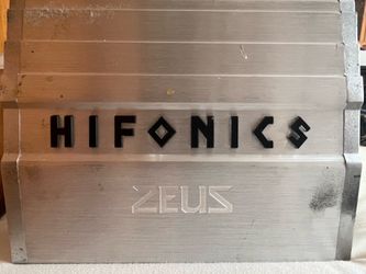 Hifonics Zeus Car Amplifier