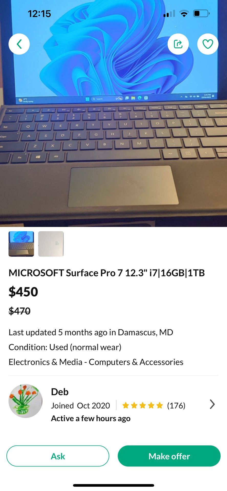 Microsoft Surface Laptop 