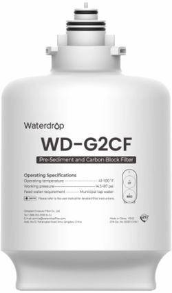 Waterdrop G2CF Filter, Replacement for G2 & G2P600 & G2MNR RO System