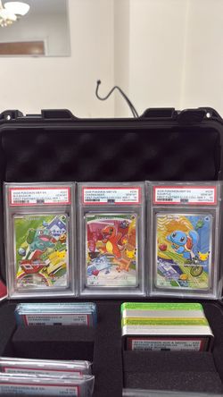 2026 PSA 10 POKEMON SET BULBASAUR, CHARMANDER, SQUIRTLE