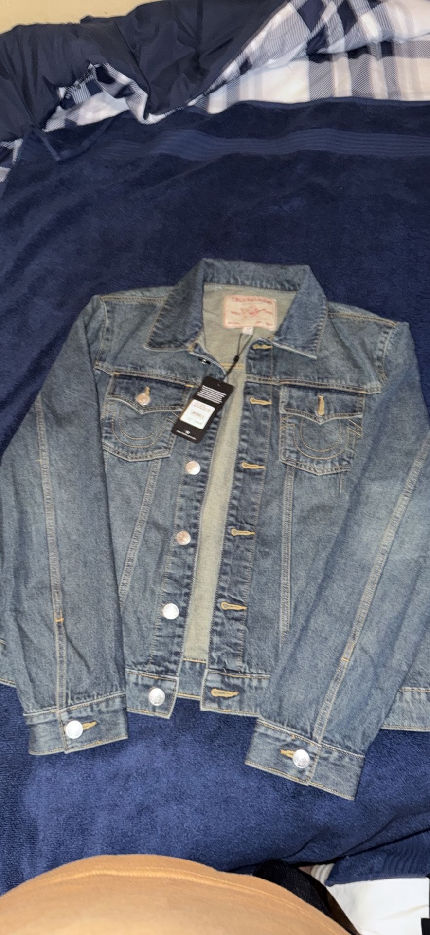 NEW TRUE RELIGION JEAN JACKETS