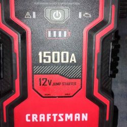 Craftsman 1500 amp lithium ion Jump box